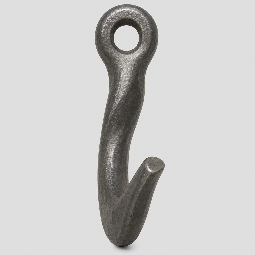 Twist: the hook tip no longer lies in the same plane as the body of the hook.