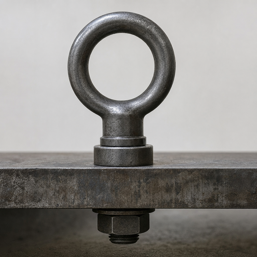 Eyebolt loading angles and why side loading fails them — løfteredskap