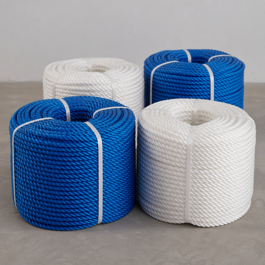 Polyester fibre rope — løfteredskap