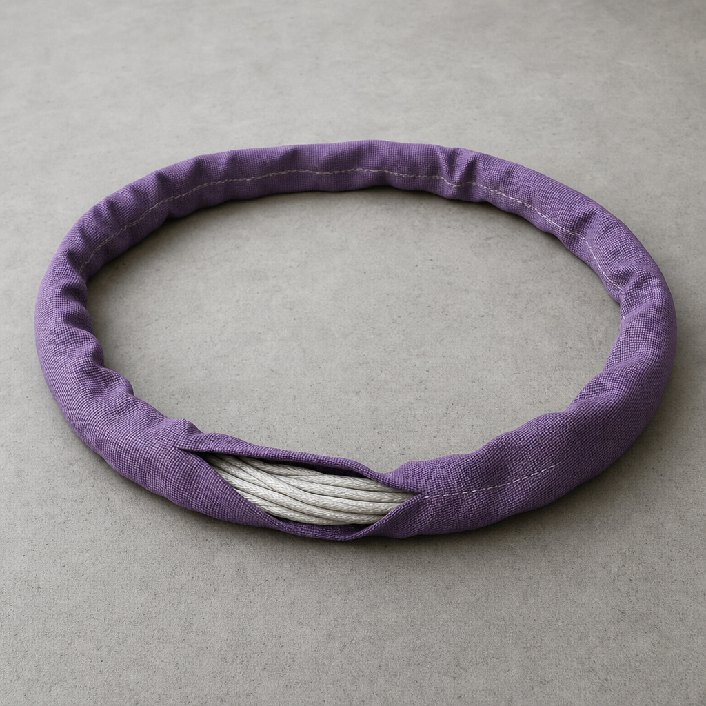 Round sling — endless polyester construction — løfteredskap